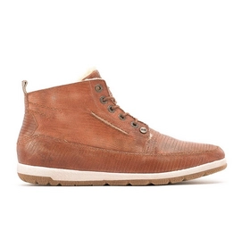 Sneaker Rehab Josh Lizard Fur Cognac Herren
