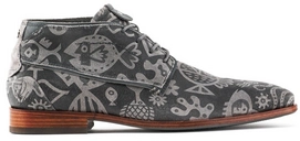 Veterschoen Rehab Gael Fish Dark Grey