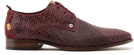 Schnürschuhe Rehab Greg Checker Bordeaux Herren