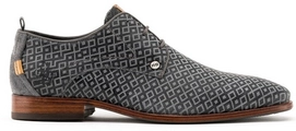 Veterschoen Rehab Greg Checker Dark Grey
