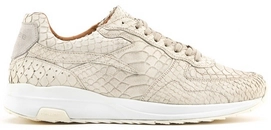 Sneaker Rehab Hunter M Snake Offwhite Blanc