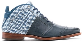 Veterschoen Rehab Kurt II Checker Blue-White