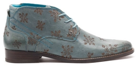 Geklede Schoen Rehab Spencer Flower Light Blue