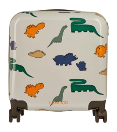Koffer Liewood Hollie Hardcase Suitcase Dinosaurs / Mist