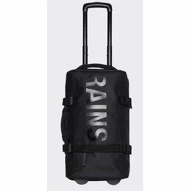 Reisetasche Rains Travel Bag Unisex Black