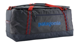 Reistas Patagonia  Black Hole Duffel 100L Smolder Blue w/Amanita Red