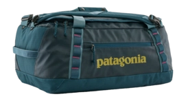 Reistas Patagonia  Black Hole Duffel 40L Tidal Teal w/Luminous Pink