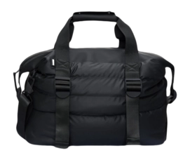 Reistas RAINS Unisex Puffer Mix Weekend Bag Small Black 25