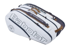 Sac à Dos de Tennis Babolat RH12 Pure Wimbledon White Grey