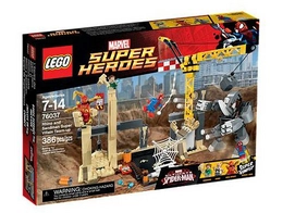 Rhino Sandman Superschurk Samenwerking Lego Super Heroes
