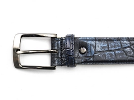 Riem Rehab Croco Metallic 421 Dark Blue