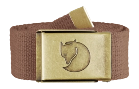 Riem Fjällräven Unisex Canvas Brass Belt Dark Sand