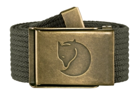 Riem Fjällräven Unisex Canvas Brass Belt Mountain Grey
