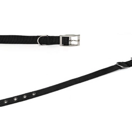 Halsband Beeztees Nylon Zwart