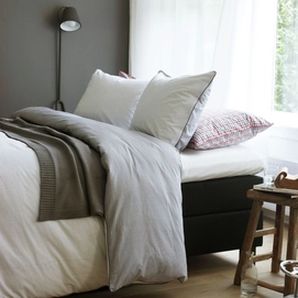 Parure de Lit Beddinghouse Rigid Rows Gris Coton