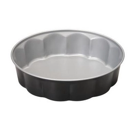 Cakeblik Risoli Fiorella 26 cm Antraciet