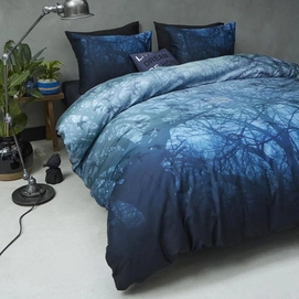 Dekbedovertrek Beddinghouse Riverview Blue Satijn