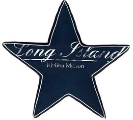 Sierkussen Rivièra Maison Star Navy (50 x 50 cm)