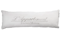 Zierkissen Rivièra Maison L'Appartement Grau (30 x 90 cm)