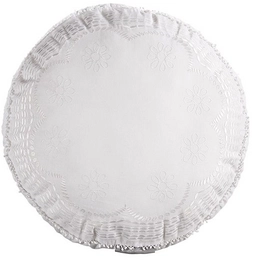 Sierkussen Rivièra Maison Le Blanc Wit (45 cm)