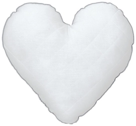 Sierkussen Rivièra Maison Le Coeur Wit (42 x 42 cm)