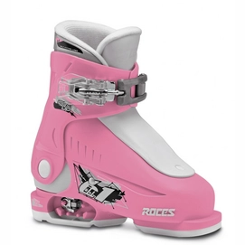 Chaussures de Ski Roces Kids Idea Up Rose Blanc
