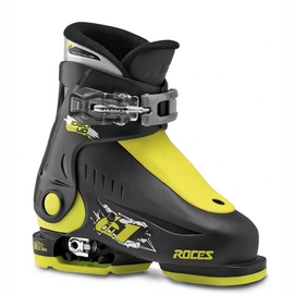 Skischuh Roces Idea Up Black Green Kinder-Schuhgröße 30 - 35