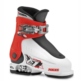 Chaussures de Ski Roces Kids Idea Up Blanc Rouge Noir-Pointure 25 - 29