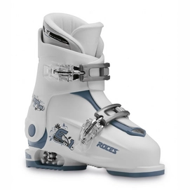 Skischuh Roces Idea Up White Teal Kinder
