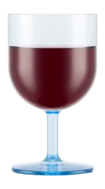 Rode Wijnglas Bodum Oktett Kunststof Blue Moon 250 ml (Set van 4)