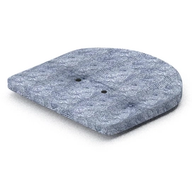 Zitkussen Hartman Cavo Blue Rond (46 x 45 cm)