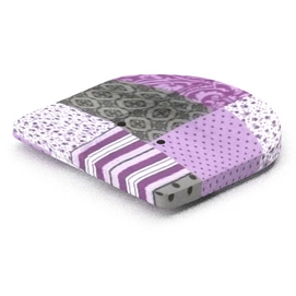 Zitkussen Hartman Patch Pink Rond (46 x 45 cm)