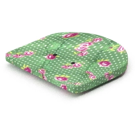 Zitkussen Hartman Pippa Green Rond (46 x 45 cm)