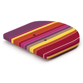 Zitkussen Hartman Toscane Multi Red Rond (46 x 45 cm)
