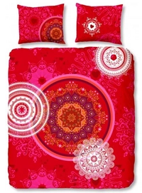 Dekbedovertrek HIP Mandala Red Katoen