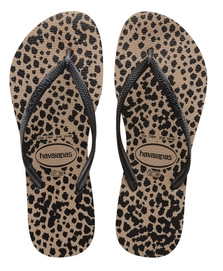 Slipper Havaianas Slim Animals Rose Gold/Black