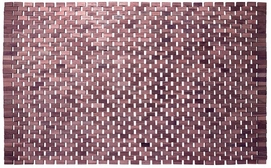 Bath Mat Sealskin Roseblock Brown