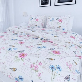 Dekbedovertrek Satin D'or Nostalgie Rose Satijn