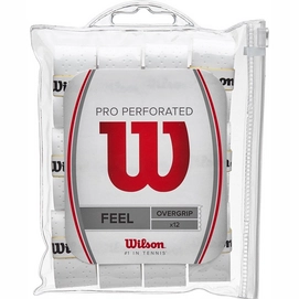 Overgrip Wilson Pro Perforated White (12-pack)