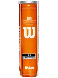 Tennisball Wilson Tour Clay 4er-Dose (Box 18x4)