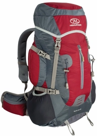 Backpack Highlander Rocky 35 + 5 Rood Grijs