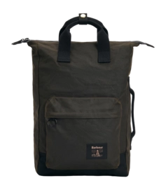 Rugzak Barbour Unisex Field Wax Backpack Olive Black