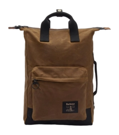Rugzak Barbour Unisex Field Wax Backpack Tan Black