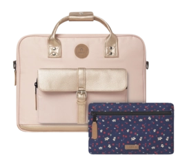Rugzak Cabaïa Messenger Queretaro Light Pink Medium