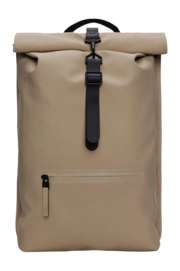 Sac à Dos RAINS Unisexe Rolltop Rucksack Beige 25