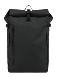 Rugzak Sandqvist Stream Slim Rolltop Black L