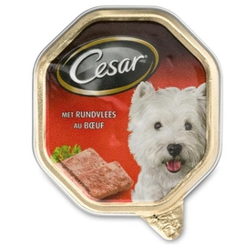 Blikvoer Cesar Classic Pate Rundvlees (12 stuks) 12 x 150 g