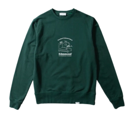 Sweatshirt Edmmond Studios Homme Runner Plain dark Green-M