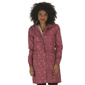 Raincoat Regatta Womens Isolite Parka Red Violet