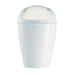 Prullenbak Del S 5L Solid White Koziol